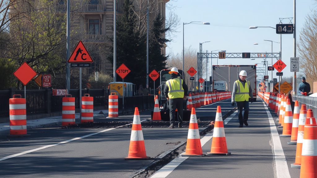 市政道路维修与商铺装修的典型场景